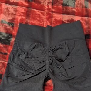 Women's Black Athletic Shorts